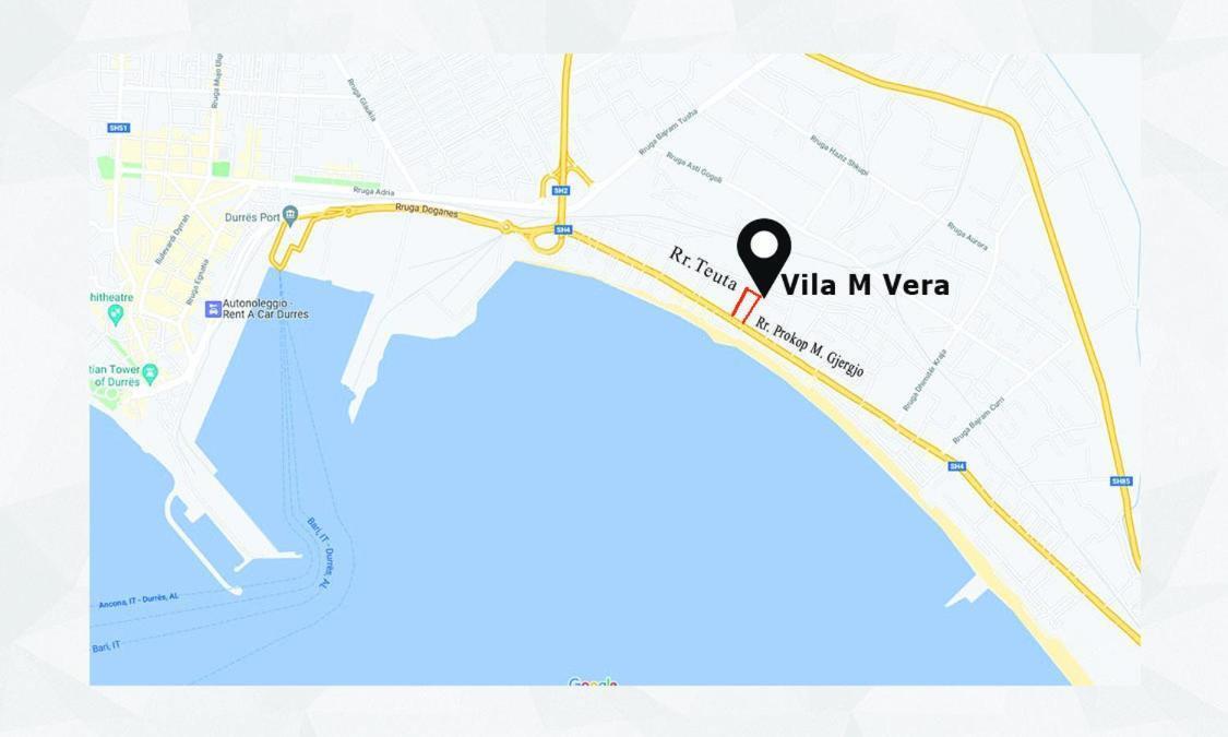 Vila M Vera Rooms With Kitchen And Apartments Δυρράχιο Εξωτερικό φωτογραφία